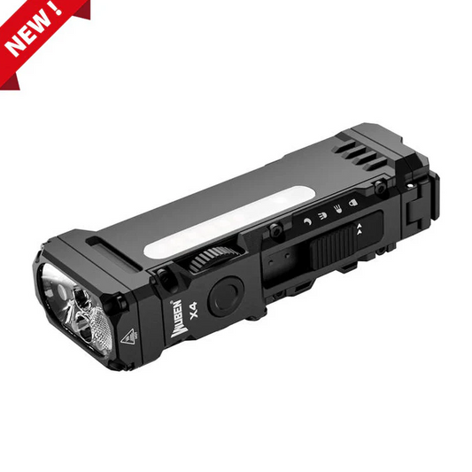 Wuben X4 Compact Multi-Function 1500 Lumen EDC Tactical Flashlight