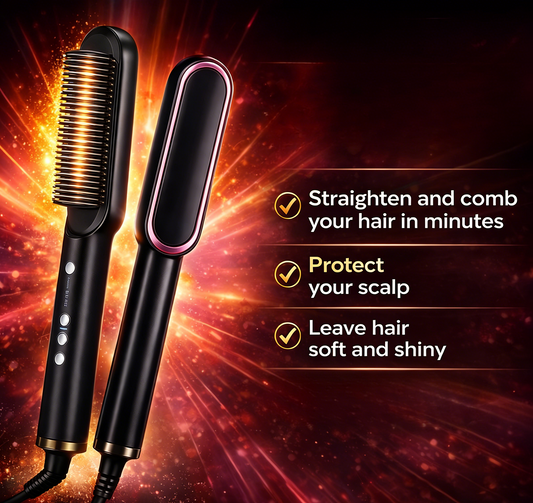 Cepillo Alisador 3 en 1 | Resultados hermosos en cualquier lugar